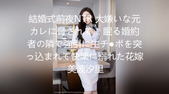 結婚式前夜NTR 大嫌いな元カレに脅されて… 眠る婚約者の隣で強引に生チ●ポを突っ込まれて快楽に溺れた花嫁 美波汐里