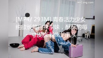 [MP4/ 293M] 青春活力少女 纯欲长筒白袜学妹，酥酥的每一寸皮肤 粉嫩的乳头