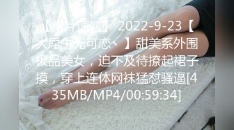 【新片速遞】 2022-9-23【大屌生无可恋丶】甜美系外围极品美女，迫不及待撩起裙子摸，穿上连体网袜猛怼骚逼[435MB/MP4/00:59:34]