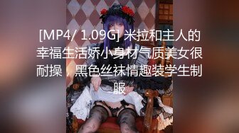 [MP4/ 1.09G] 米拉和主人的幸福生活娇小身材气质美女很耐操，黑色丝袜情趣装学生制服