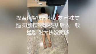 操蜜桃臀极品小女友 丝袜美腿 扭腰摆臀想被操 后入一顿猛怼 射太快没爽够