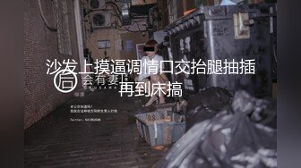 沙发上摸逼调情口交抬腿抽插再到床搞