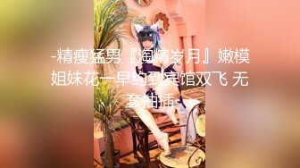 -精瘦猛男『淘精岁月』嫩模姐妹花一早约到宾馆双飞 无套抽插