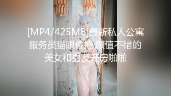 [MP4/425MB]最新私人公寓服务员猫眼偷拍 颜值不错的美女和男友开房啪啪