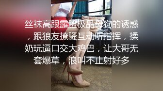 丝袜高跟露脸极品母狗的诱惑，跟狼友撩骚互动听指挥，揉奶玩逼口交大鸡巴，让大哥无套爆草，浪叫不止射好多