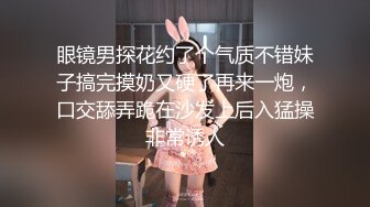 眼镜男探花约了个气质不错妹子搞完摸奶又硬了再来一炮，口交舔弄跪在沙发上后入猛操非常诱人